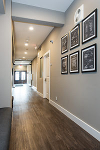 499 Chestnut Building Hallway - Private Office Suite Rental